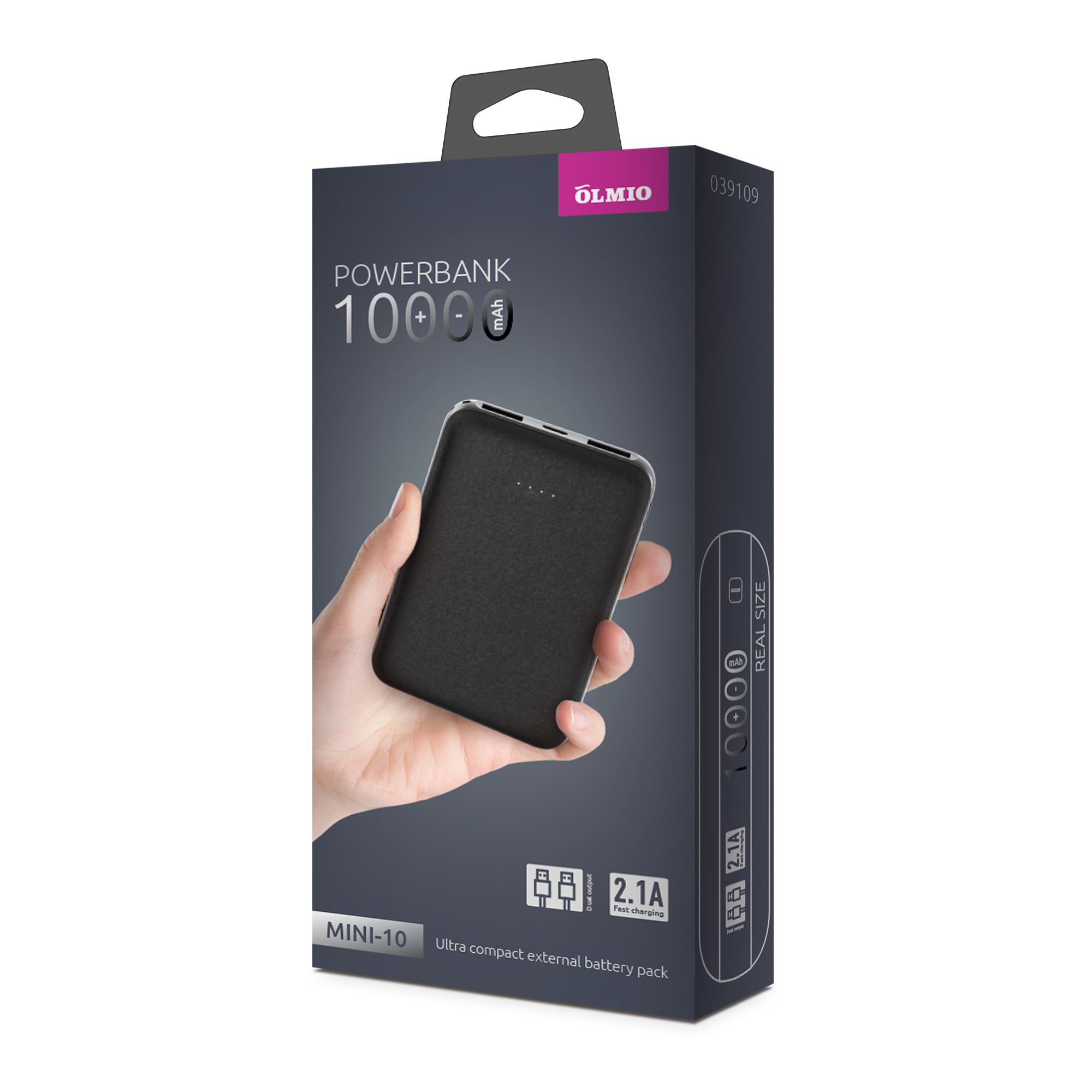 ПЗУ Olmio MINI-10 - фирменный гаджет под нанесение логотипа